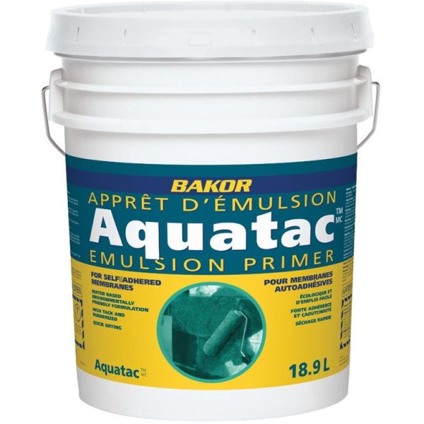 Bakor Aquatac Emulsion Primer Aqua Firestop Caulking Supply