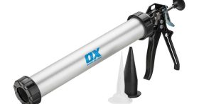 OX Silver Caulking Gun 600ml