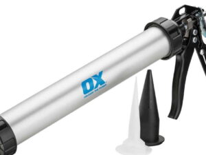 OX Silver Caulking Gun 600ml
